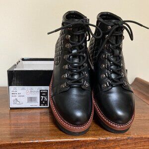 Blondo Helen Waterproof Leather Fashion Hiker, Size 7.5